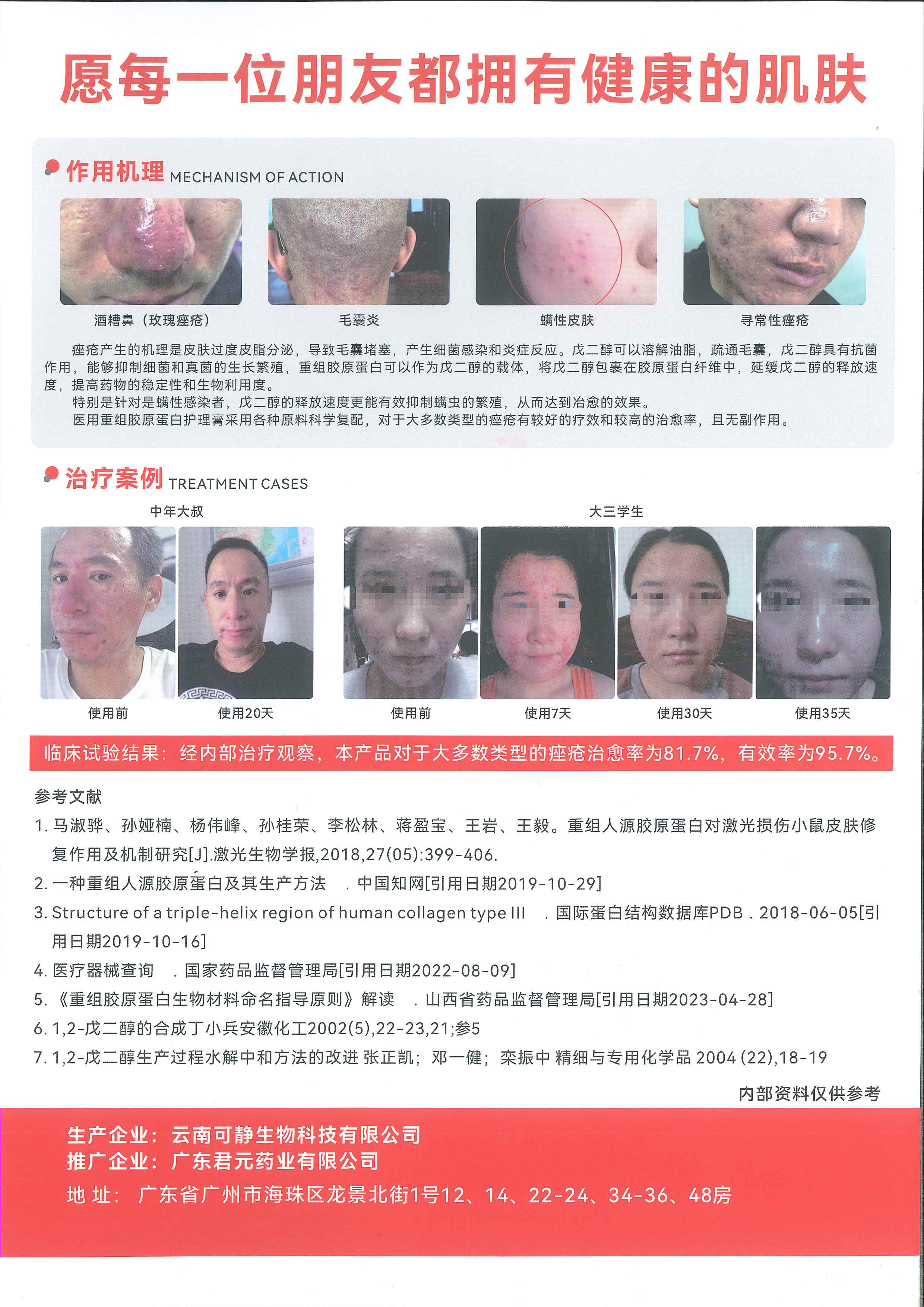 醫(yī)用重組膠原蛋白護(hù)理膏